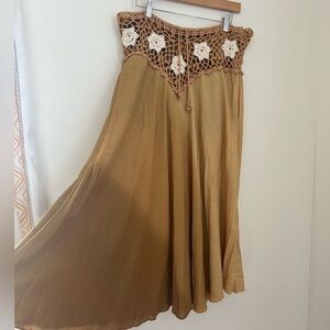Gypsy Rose Crocheted Ombré Skirt